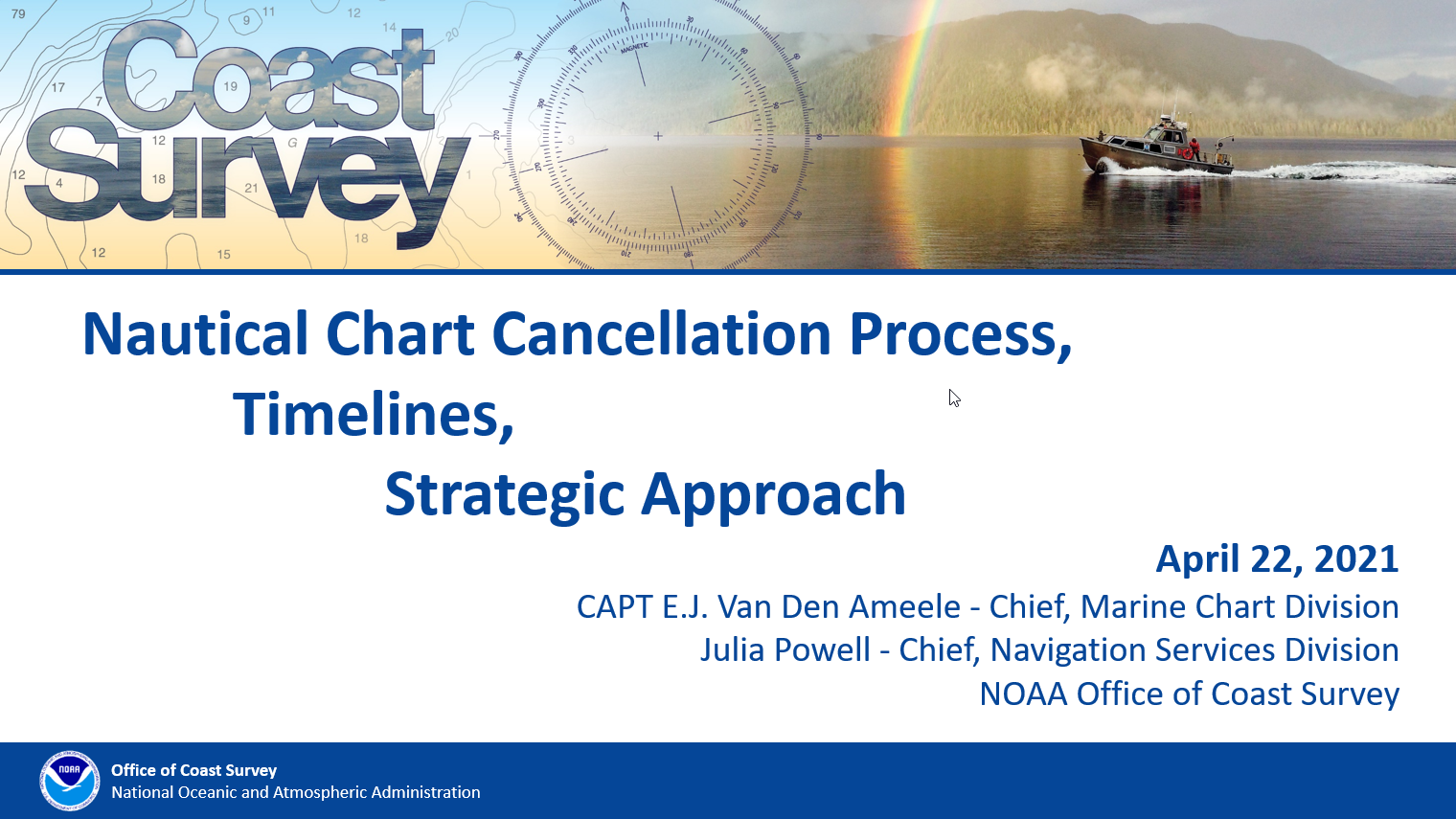 How to obtain NOAA ENC-based paper nautical charts, January 20, 2020