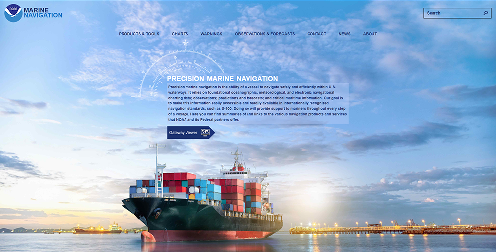 Marine Navigation Website