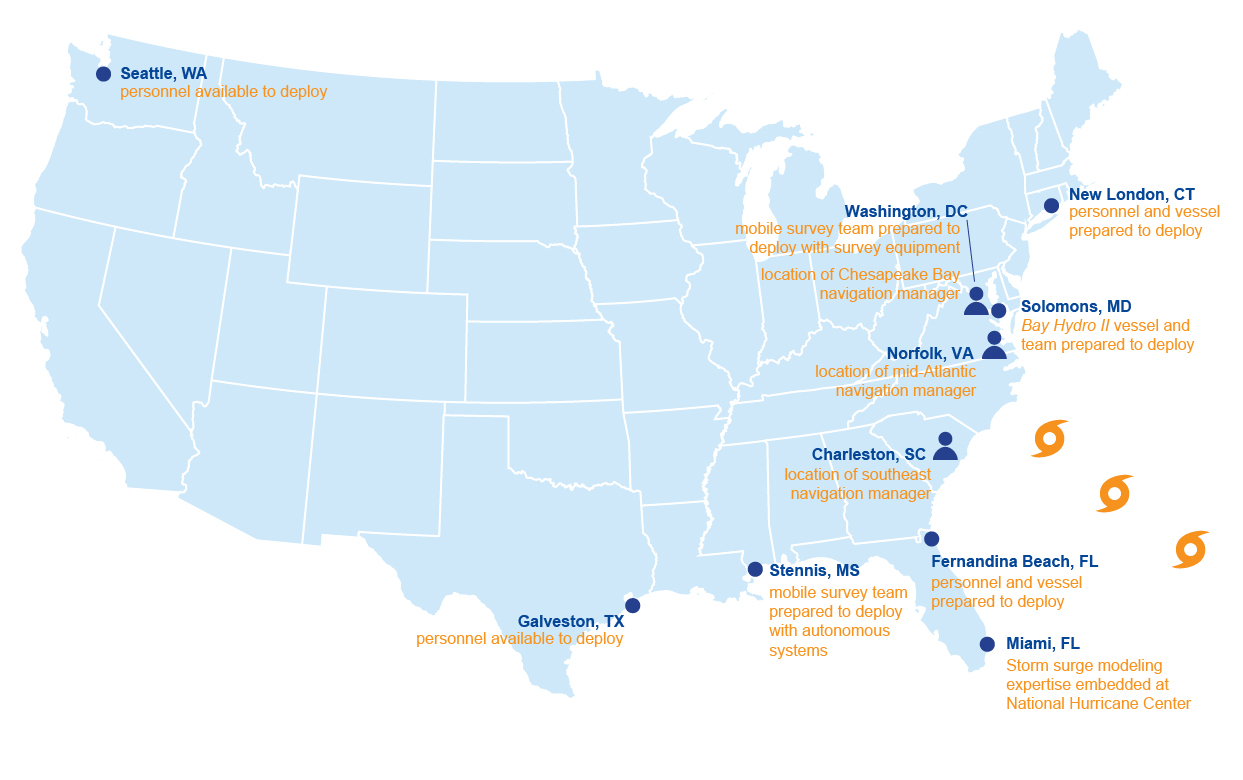 Mobile Bay Navigation Chart