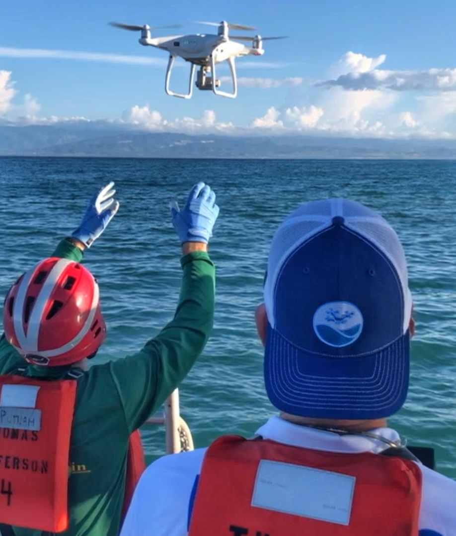 Drone deployment.