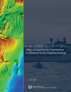 Cover of Ocean Mapping Plan document